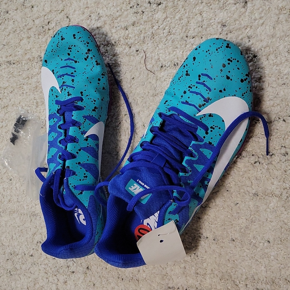 COPY - Nike Zoom Rival S 9Hyper Jade Paint Splatter